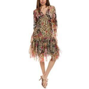 Johnny Was Womens  Mazzy Peasant Dress size Large